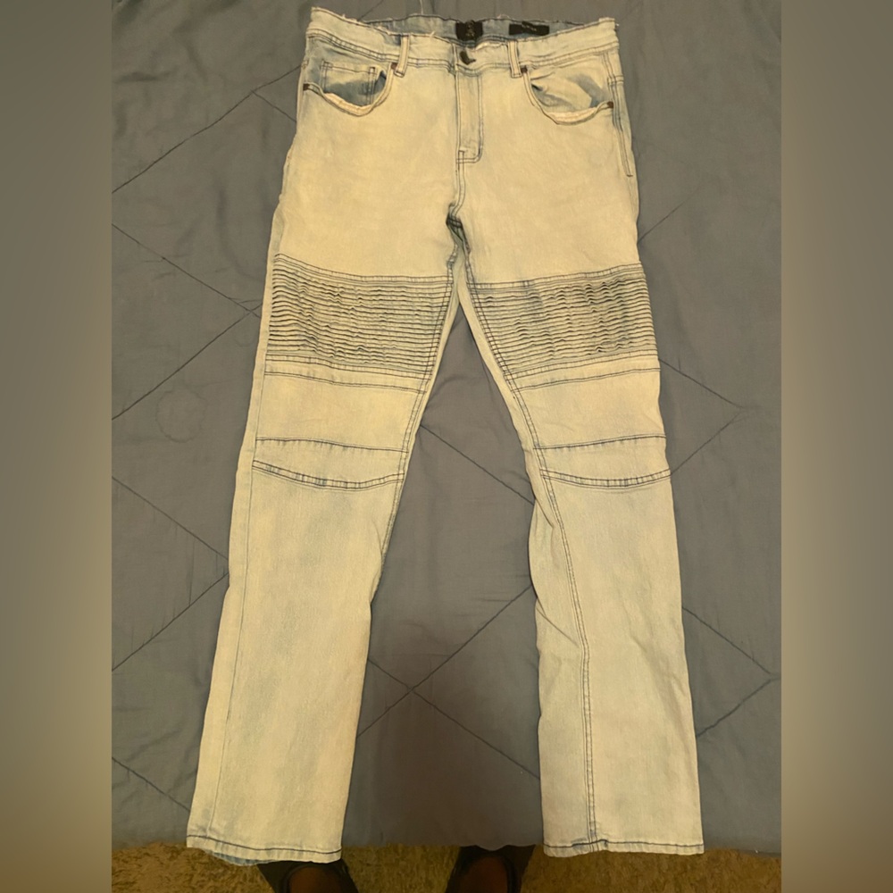 Light blue jeans